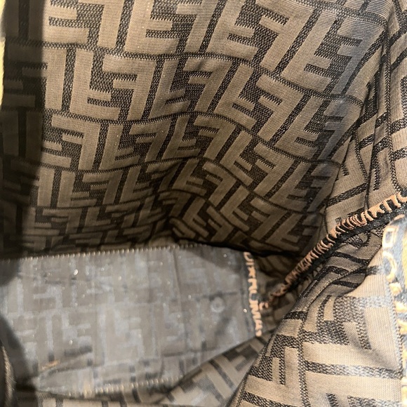 Fendi zucca folding tote shopper. Nylon and leather. 71156101992 - Picture 12 of 15